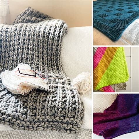 10 Easy Afghans Free Knitting Patterns — Blog.NobleKnits