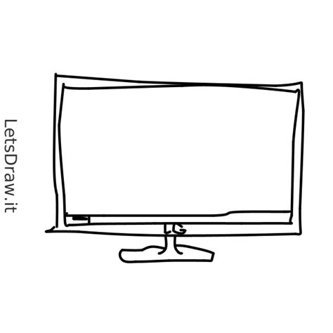 Image result for How to Draw a Computer Monitor Hard