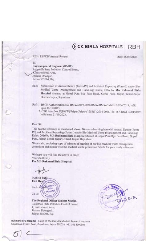 BMW Annual returns form IV 2019 compressed - Medical Laboratory ...