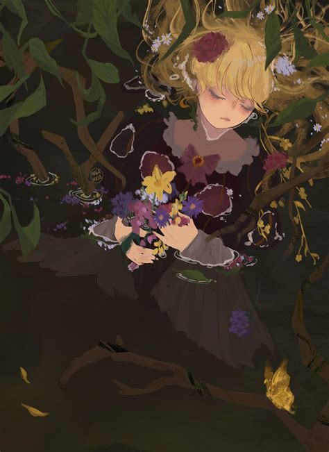 Painted Ophelia as Beatrice [oc, mezumasa@twt and ig] : r/umineko