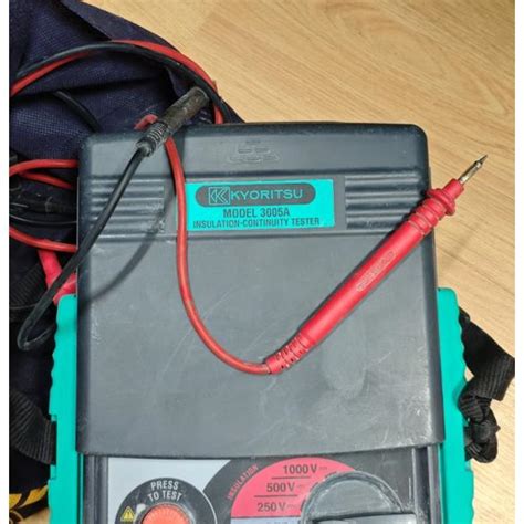 Jual sewa rental megger mager grounding earth insulasi kyoritsu ...