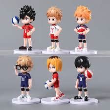 Haikyu Anime Action Figure set of 6 – The Secret Santa.in