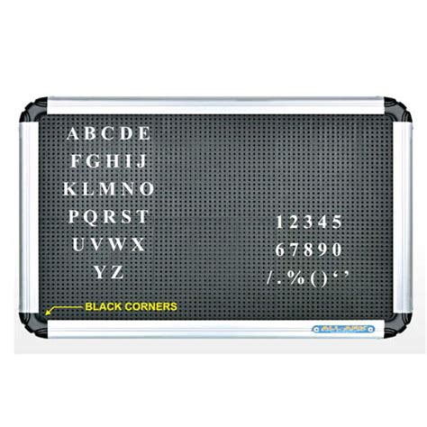 Plastic Letters and Figures Display Board - Affordable Price in Mumbai