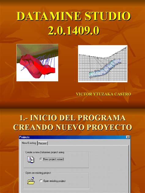 Image result for Datamine Studio Op Tutorial PDF
