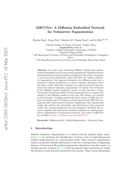 Diffusion Model Unet 的图像结果
