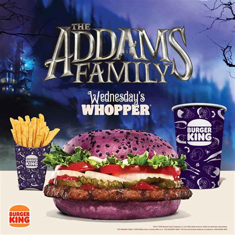 Burger King celebra Halloween con el Wednesday’s WHOPPER® - Tico Urbano