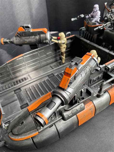 Star Wars Hovercraft Stormtrooper Assault Transport Empire Vintage Kenner Custom | eBay UK