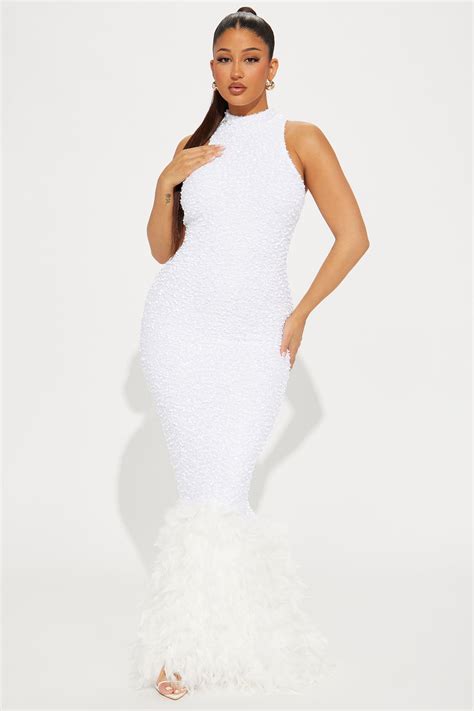 White Sequin Dresses | Fashion Nova