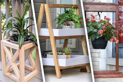 Как сделать подставку для цветов своими руками? – 10 простых пошаговых ...