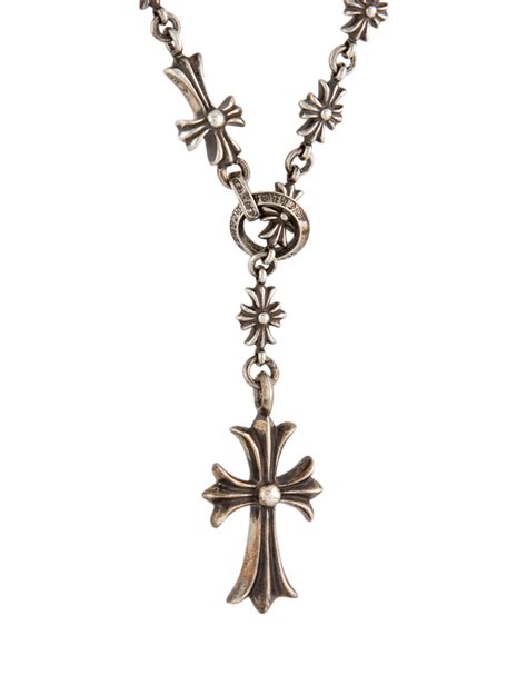 Chrome Hearts Cross With Veil Pendant Necklace 'Silver' at Joseph Shupe ...