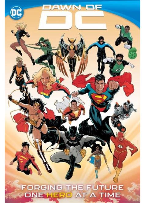 DAWN OF DC LED ACETATE POSTER by JEFF SPOKES - Rolling Tales
