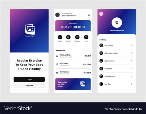 Image result for Sample of E Wallet Interface in Payroll Module