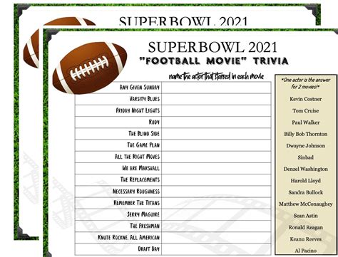 Super bowl tic tac toe trivia game football tic tac toe game trivia ...