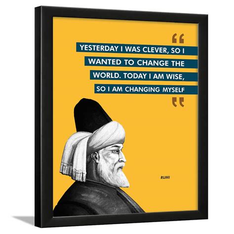 Chaka Chaundh – Rumi frames - Rumi Quotes Poster - motivational quotes ...