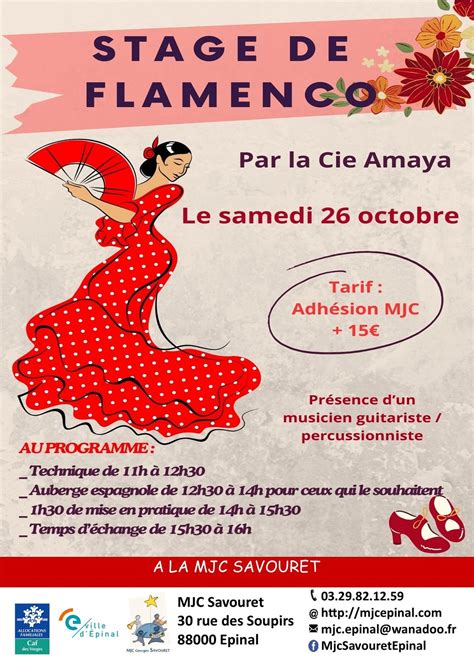 Stage de Flamenco, 30, rue des Soupirs, 88000 Épinal, France, Nancy, 26 ...