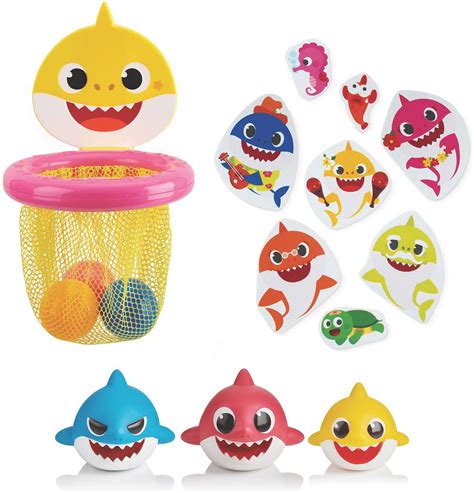 WowWee Pinkfong Baby Shark Bath Squirt Toy - 4 Pack India | Ubuy
