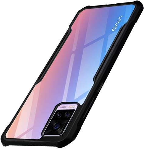 TheGiftKart Back Cover for Vivo V20(TPU+Plastic/Transparent) : Amazon ...