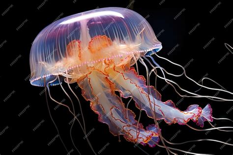 Premium Photo | Close up of Aurelia jellyfish