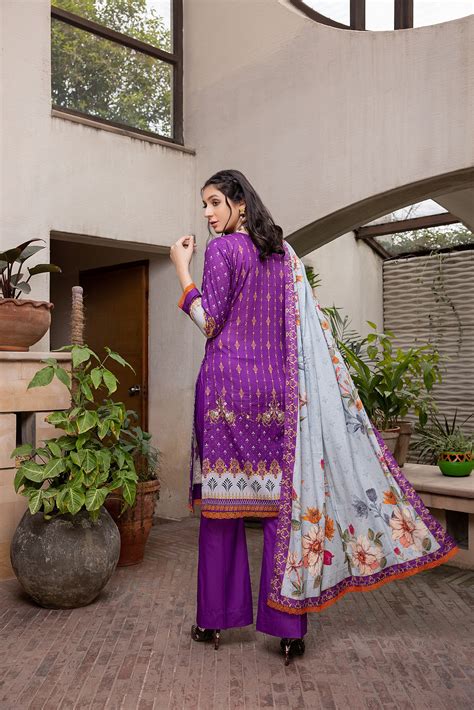Salina Embroidered Lawn Collection 2022 – SAE-9 – YourLibaas