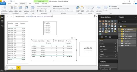 Solved: Measure to calculate percentage of Low spend - Microsoft Fabric ...