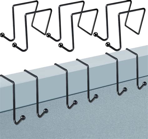 Gicare 6 Pack Cubicle Hooks, Double Cubicle Accessories, Hanging Hooks ...