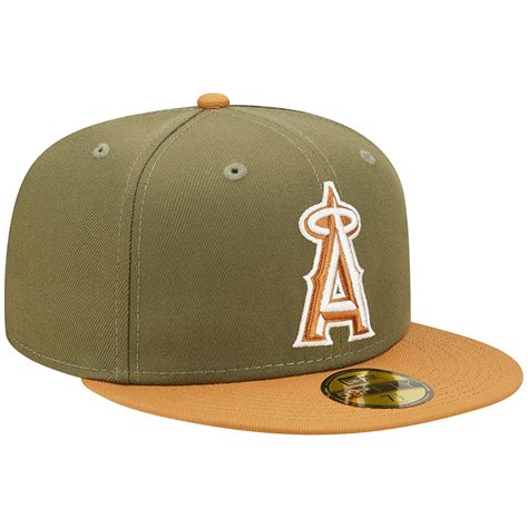 New Era Los Angeles Angels Olive/Brown Two-Tone Color Pack 59FIFTY Fit