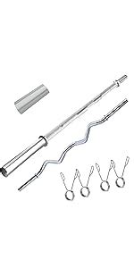Buy BULLAR olympic barbell 7 feet 20kg, barbell rod, olympic rod for ...