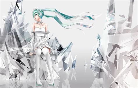 Download wallpaper girl, the wind, dress, vocaloid, hatsune miku ...