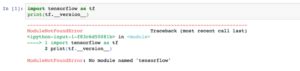 Image result for Vscode Modulenotfounderror No Module Named 'Tensorflow