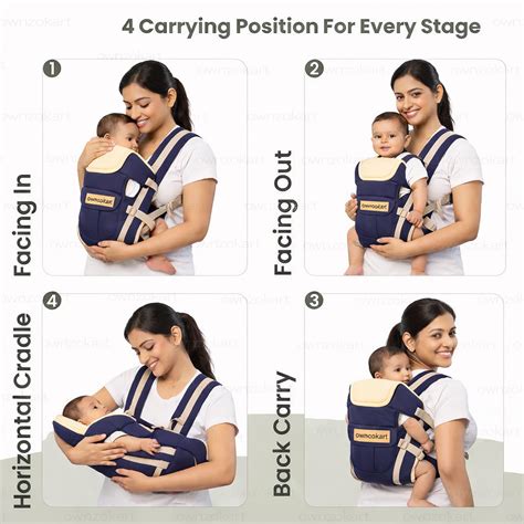 Baby Carrier – Ergonomic, Safe & Comfortable for Newborn to Toddler ...