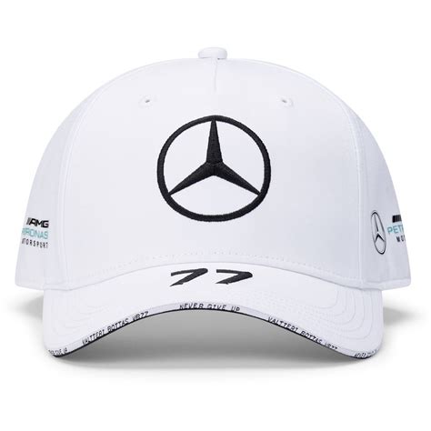 2021 Mercedes Benz AMG Petronas F1 Valtteri Bottas Baseball Hat White ...