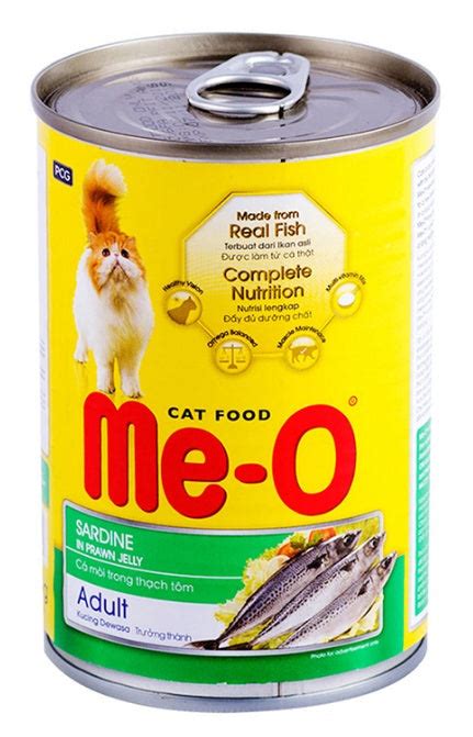 MeO Sardine In Prawns Jelly Adult Cat (Tin) – ShakeHands