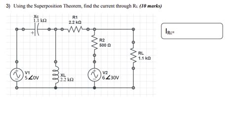 Image result for Find Current Using Superposition Theorem