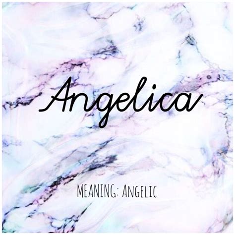 Angelica Name Meaning
