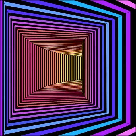 Color Optical Illusion Wallpaper