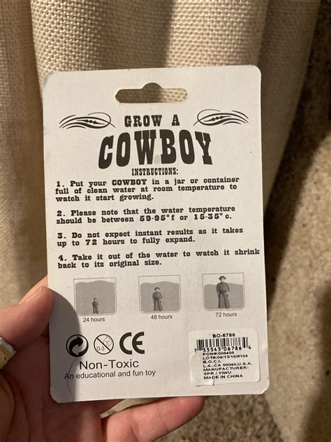 Grow a Cowboy Sheriff John Brown Expands 600% 2017 | eBay