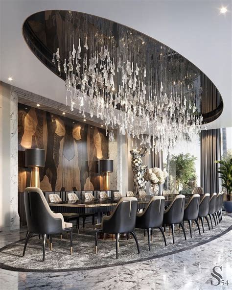 LUXXU: Some dining rooms just go the extra mile... Dining Room ...