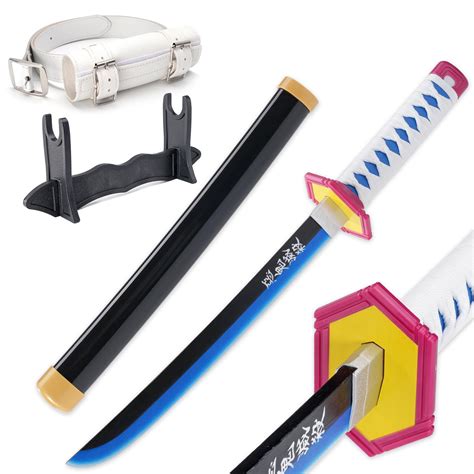 Buy Zisu Demon Slayer - 23.6" Short Cosplay Katana Replica for Kids ...
