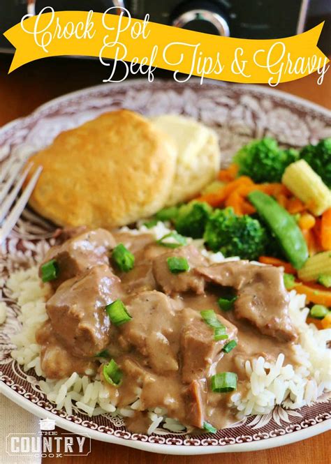 How To Make Beef Tips And Gravy In A Crock Pot at Carlos Snyder blog