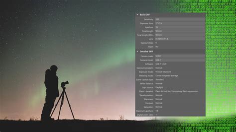 EXIF Metadata 的图像结果