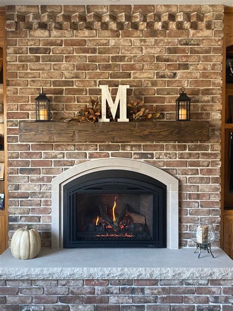 How To Install A Wood Mantel On Brick Fireplace – Fireplace Guide by Linda