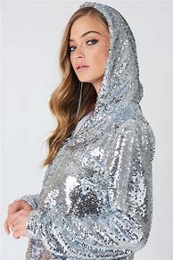 Image result for Sequin Hoodie