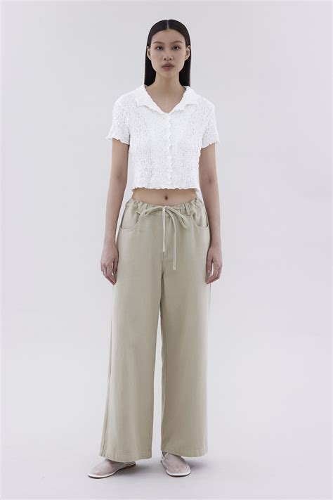 Eisly Drawstring-Waist Jeans | The Editor's Market