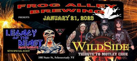Wildside-Motley Crue & Legacy of the Beast-Maiden - returns to Frog ...