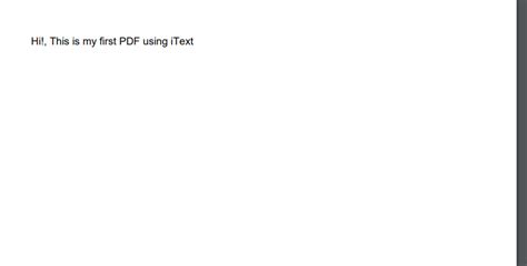 Creating an Advanced PDF Report with iText in Java 的图像结果
