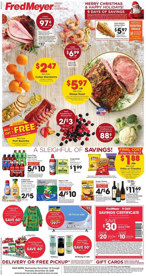 Fred Meyer Weekly Ad Preview >> Next Week