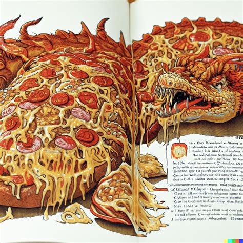 Post 2 of 50,000: a full page image of a [blank] dragon from a D&D ...