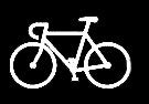 LLI Bicycle Decal Vinyl Sticker | Cars Trucks Vans Walls Laptop | White ...