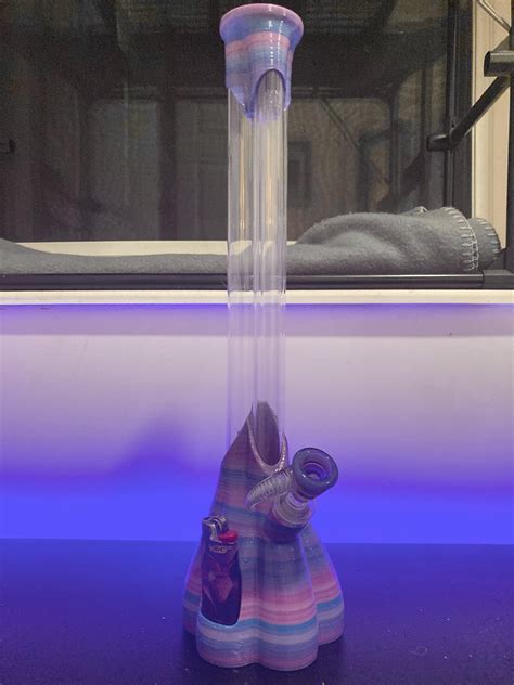 just got this 3d printed bong : r/weed