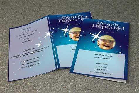 Funeral Program Wording